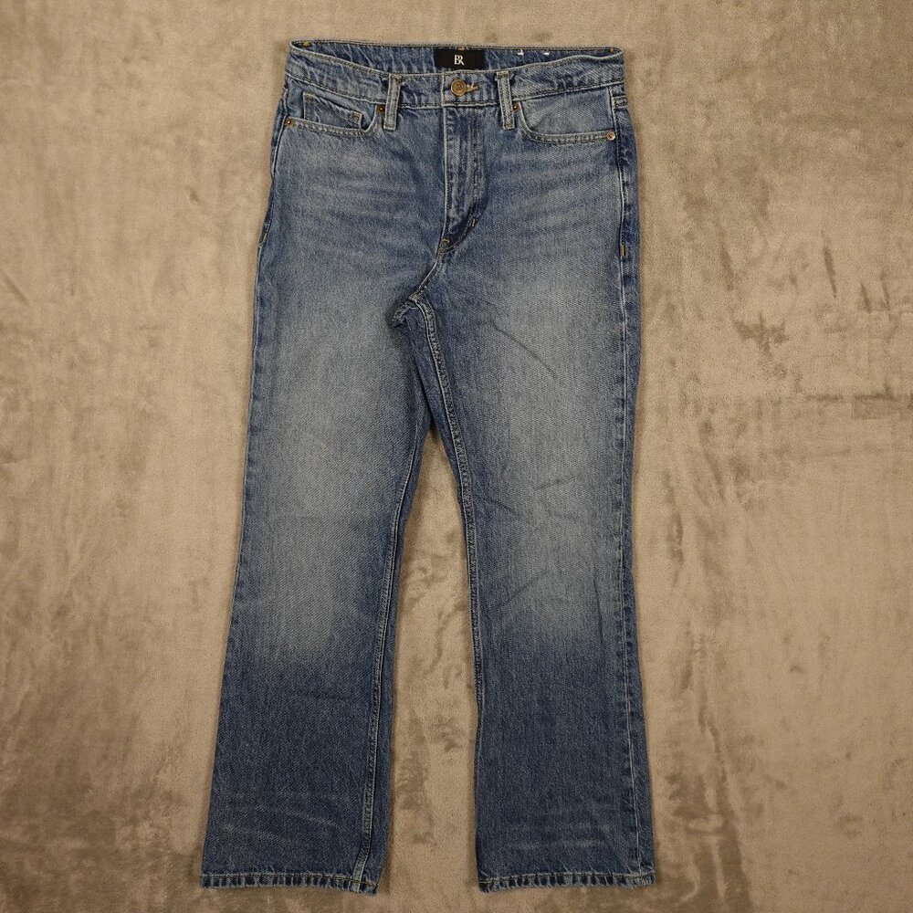 Banana Republic Jeans Relaxed Bootcut Women's 28 blue denim high rise‎